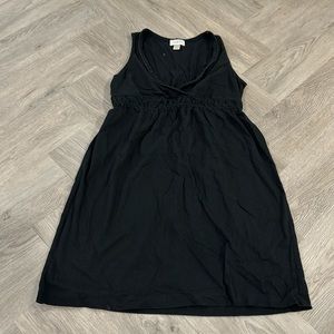 Loft black tank dress, great for swimsuit cover-up!